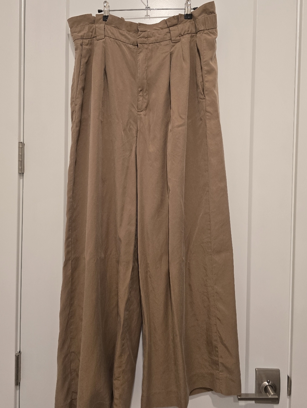 Banana Republic Paperbag Wide Leg Pants